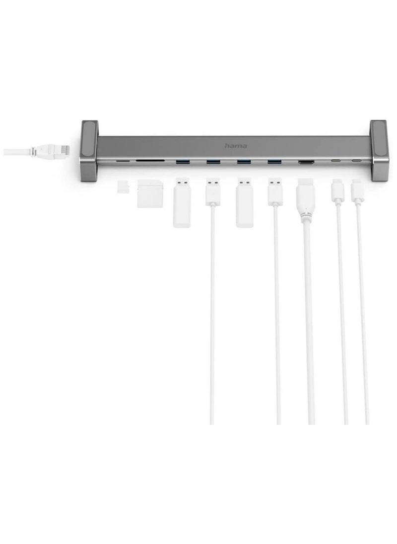 Hama - Hama 200103 9-in-1 USB-C Docking Station - Image 1