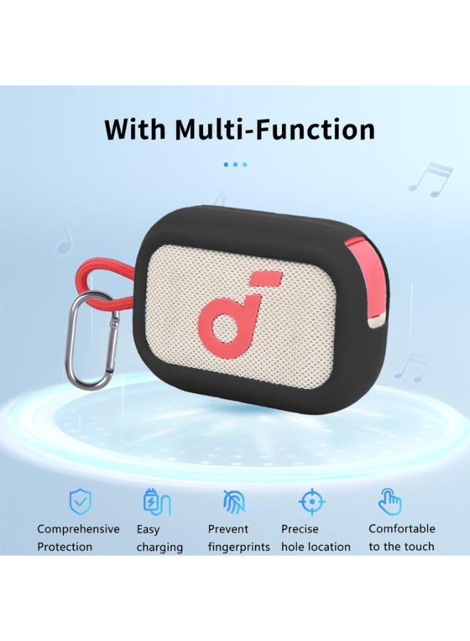 Silicone Case for Anker Soundcore Select 4 Go Bluetooth Speaker, Drop-Proof,Scratch-Proof,Shock-Proof,Dust-Proof,Protective Case Compatible with Soundcore Select 4Go - Image 2
