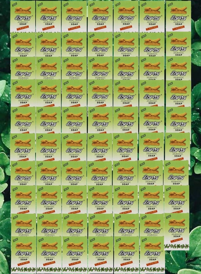 بياري 69 قطع صابون آيورفيدي كركم