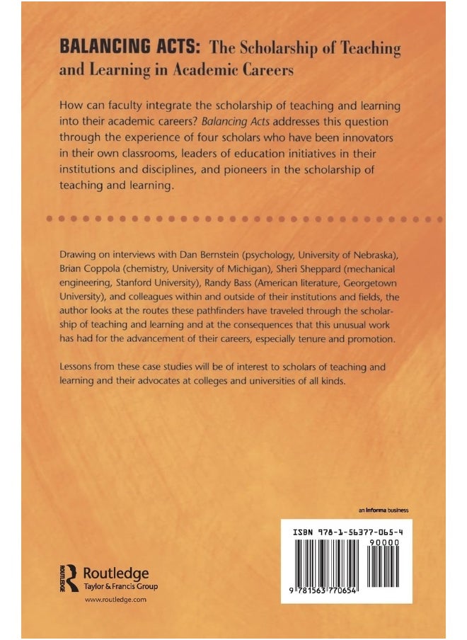Balancing Acts: The Scholarship of Teaching and Learning in Academic Careers  - Image 2