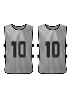 Y&D Sports Pinnies Numbered Practice Vest Pennies For Soccer Basketball Jersey Bibs,Set Of 12 Youth Adults Team  - Image 5
