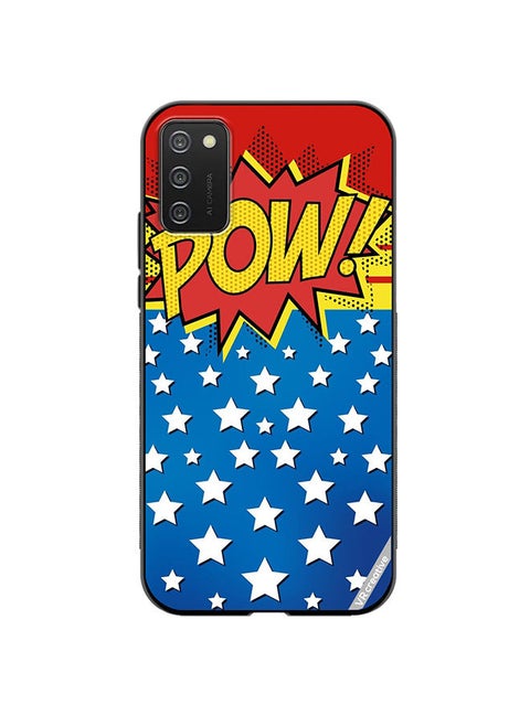 Protective Case Cover For Samsung Galaxy A02s Pop Art Design Multicolour