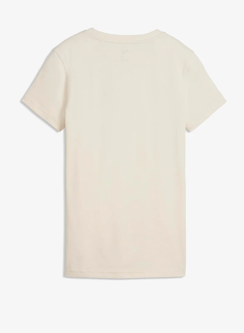 بوما تيشيرت بشعار معدني أساسي رقم