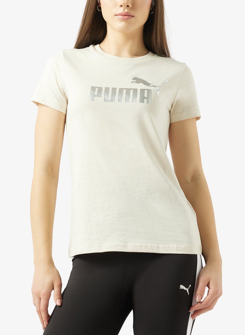 PUMA Essential Metallic No.1 Logo T-Shirt - Image 3