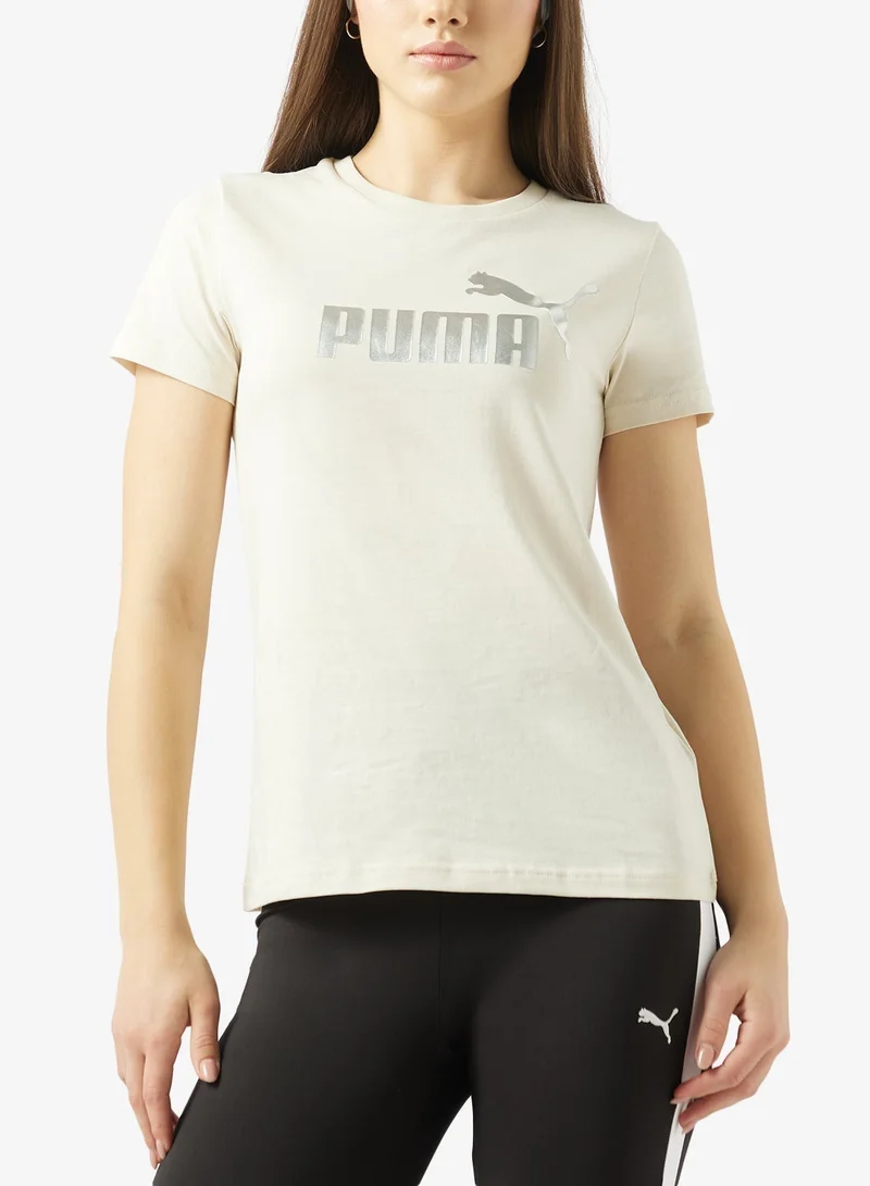 PUMA Essential Metallic No.1 Logo T-Shirt
