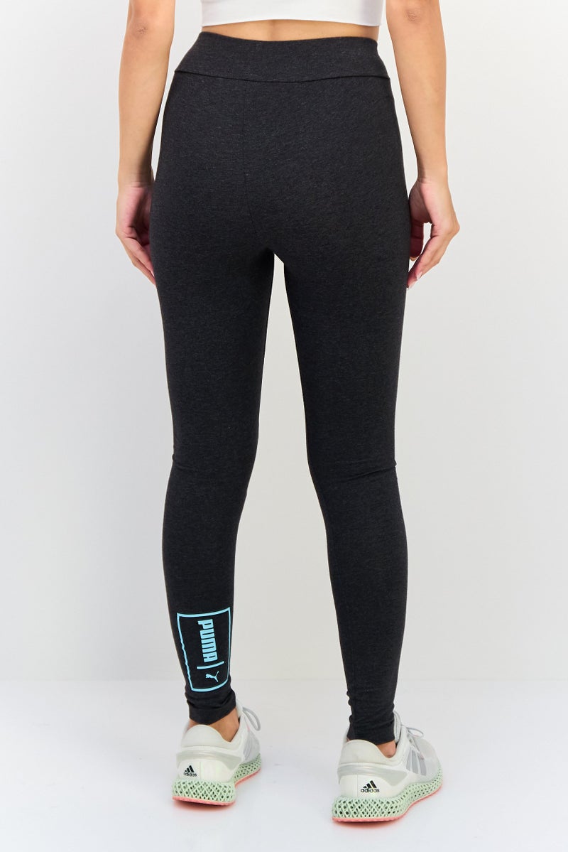 PUMA Women Tight Fit Training Legging, Dark Grey - Image 3