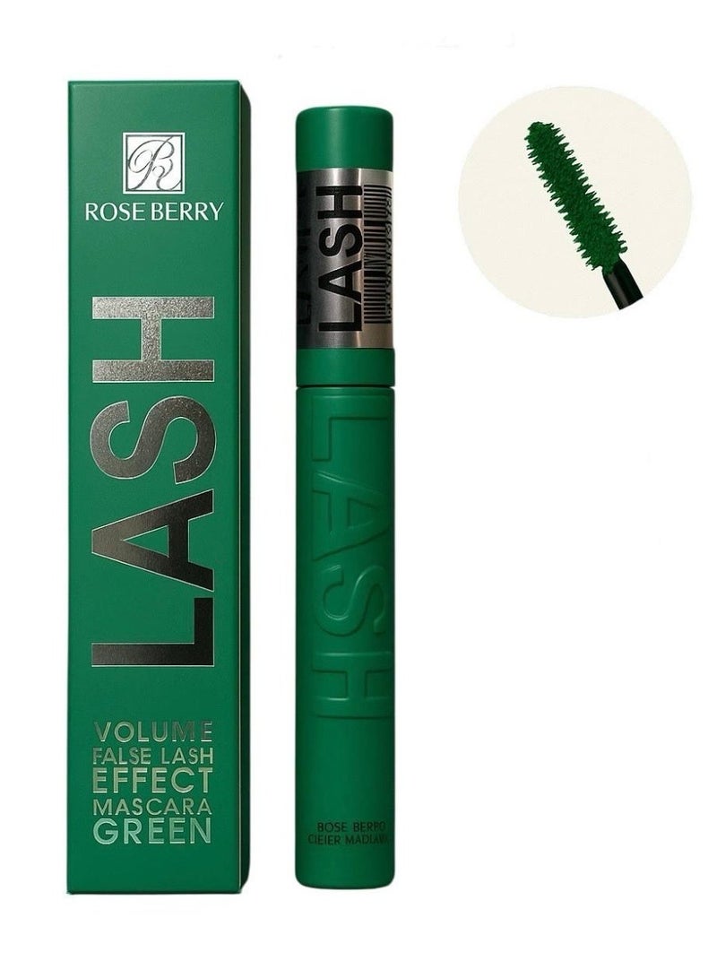 روز بيري حزمة ماسكارا مزدوجة – ماسكارا بنية لإطلالة طبيعية وماسكارا خضراء لتكثيف الرموش وتأثير الرموش الصناعية - Image 3