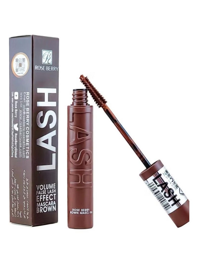 روز بيري حزمة ماسكارا مزدوجة – ماسكارا بنية لإطلالة طبيعية وماسكارا خضراء لتكثيف الرموش وتأثير الرموش الصناعية - Image 2