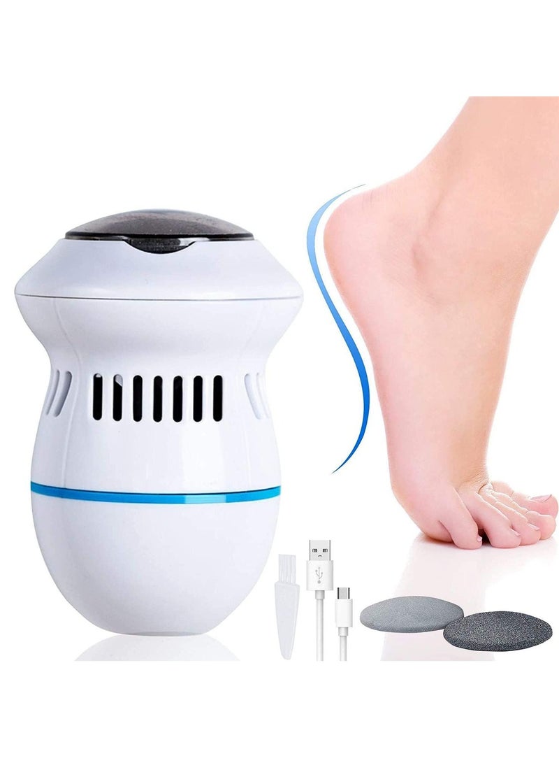 DubaiGallery Electric Foot Grinder Vacuum Callus Remover Rechargeable Foot Pedicure Tool Foot File Cleaner for Hard Cracked Skin - Image 3