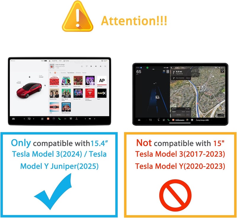 Ailun Glass Screen Protector for Tesla Model Y 2025 / Model 3 2024 with Auto Alignment Tool - Image 2
