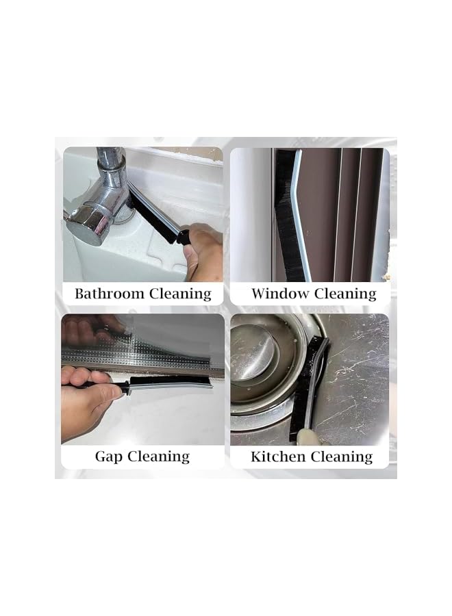 promass 8 Pcs Crevice Cleaning Brush, Multifunctional Cleaning Brush Tools,Hard Bristle Crevice Cleaning Brush for Kitchen,Bathroom,TileJoints,Gas Stove,Window Groove - Image 3