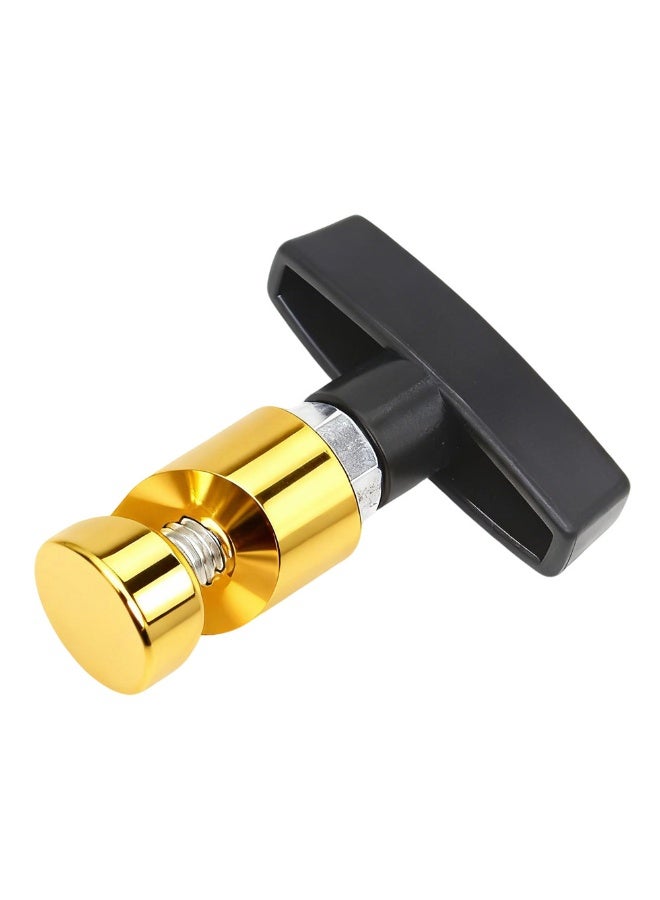 OMEVE 2PCS Car Hood Prop Struts Clamp, Hood Lift Clamp, Lift Support Clamp, 0.55 Inch Hood Lift Support Clip, for Car Rod Retaining Holder Tool, Portable Aluminum Alloy Anti (Gold) - Image 3