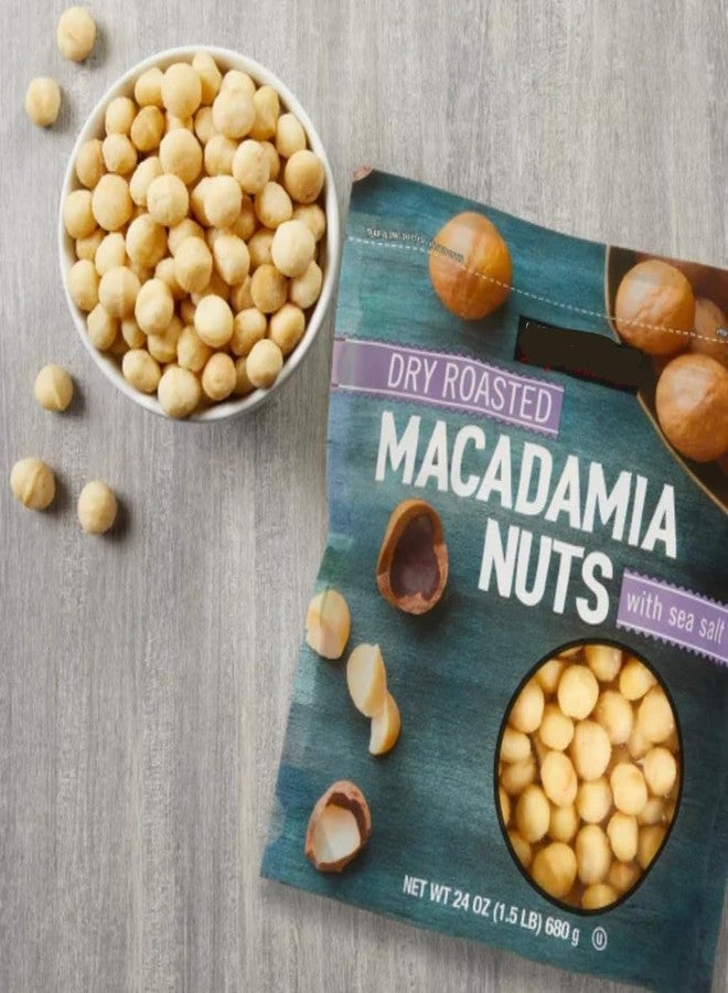 Braidz Macadamia Nuts Salted - Roasted Premium Macadamia Nuts For Baking, Snacking & Cooking 1.5 Lb With Mini Scooply Scoop - Image 3