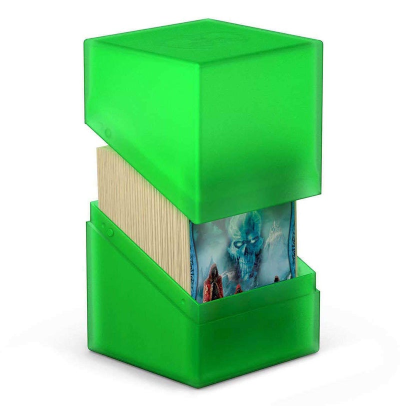 Ultimate Guard Boulder 100 Classic Deck Case for 100 DoubleSleeved TCG Cards Emerald Secure Durable Storage for Trading Card Games SoftTouch Finish - Image 2