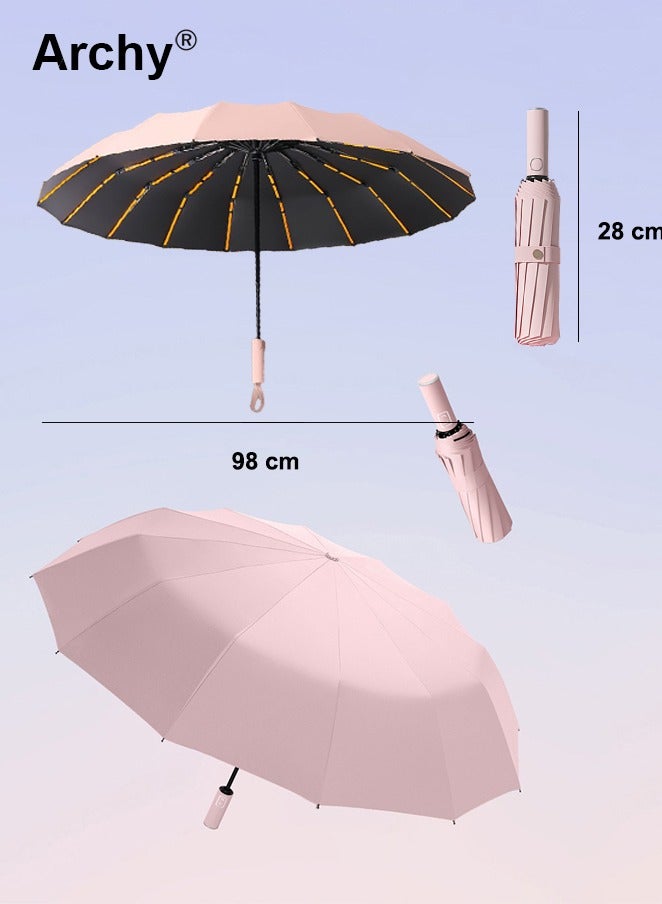 Archy Unisex Mini Foldable Umbrella With Capsule Case Small Compact Reinforced Thickened Portable - Image 5