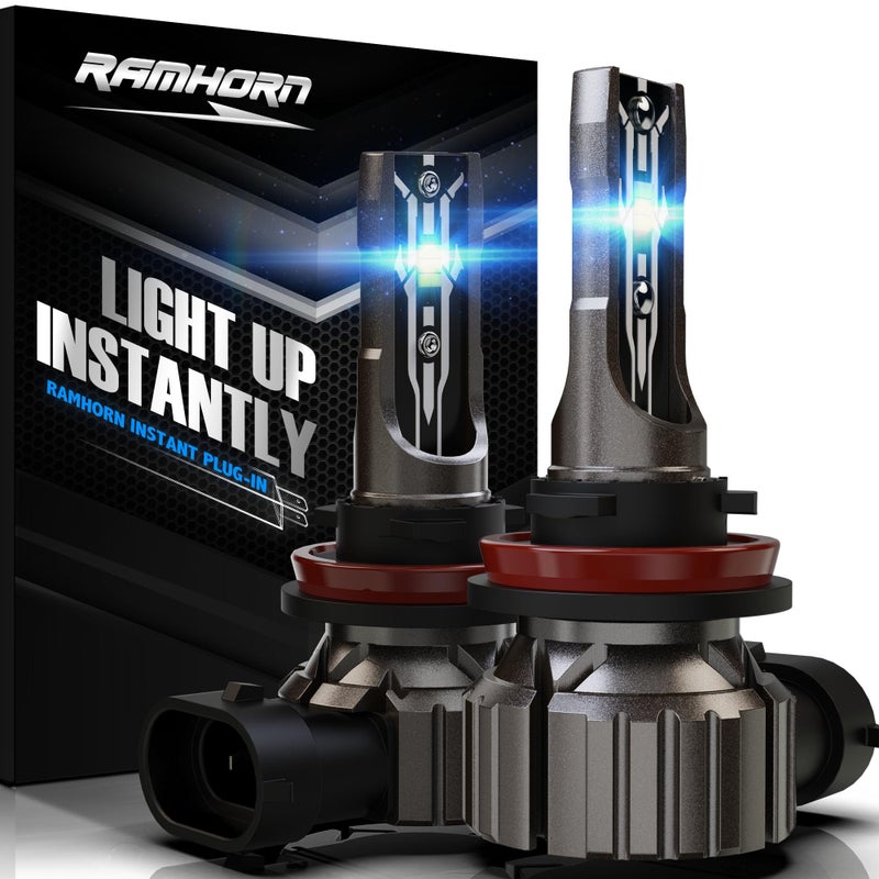 RAMHORN H11 Fog Light Bulbs, Pack of 2 - Image 1