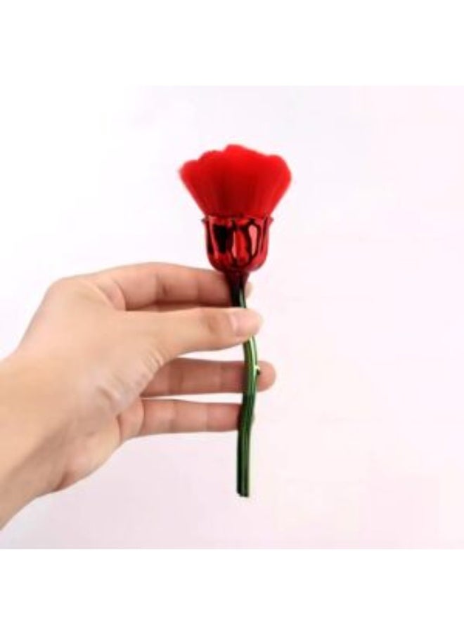 Generic Soft Rose-Shaped Makeup Brush – Gentle Blending Brush for Face and Cheeks  - Image 5