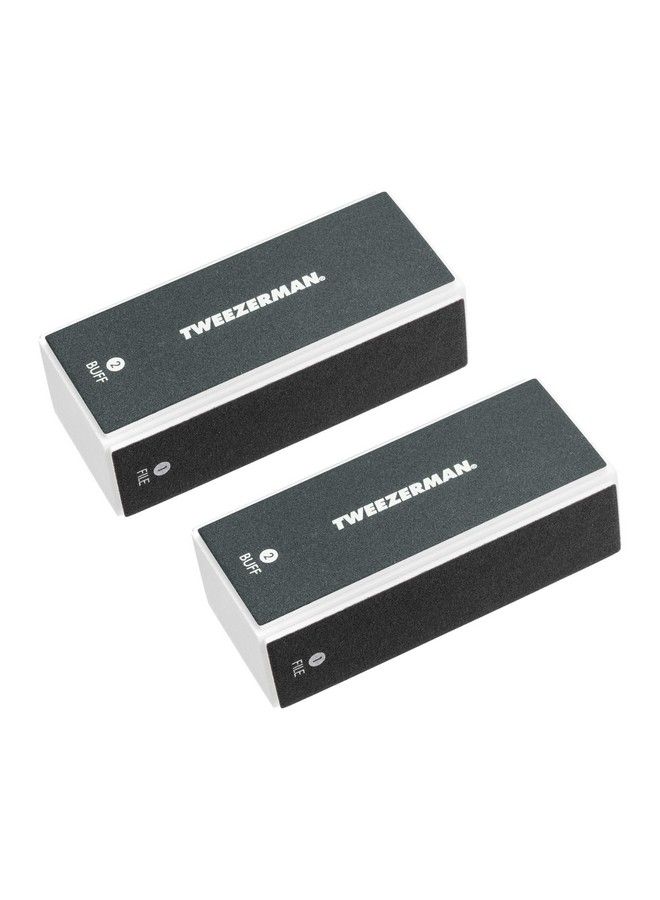 Tweezerman Black Nail Buff (2 Pack) - Image 1