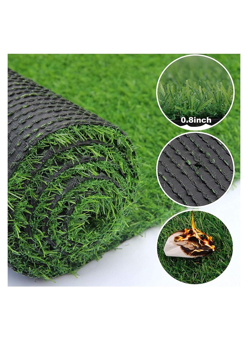 LINGWEI - Artificial Fake Grass Carpet Mat Lawn Premium For Front Backyards Garden Patio Decoration Durable Useful And Practical Nice Design - Image 1