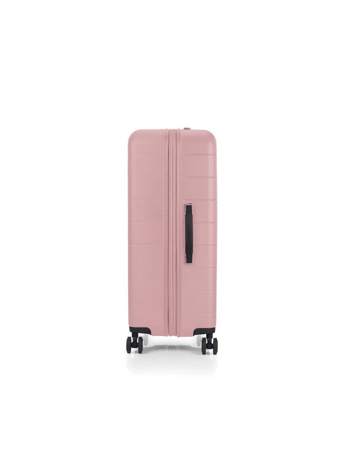 AMERICAN TOURISTER Novastream Suitcase, 4 Spinner Wheels, Hard Top, Polycarbonate, Vintage Pink|Divider Pad|Expandable|100% rPET Recycled Plastic|TSA Lock|Aluminum Handle - 3 Years Global Warranty - Image 4
