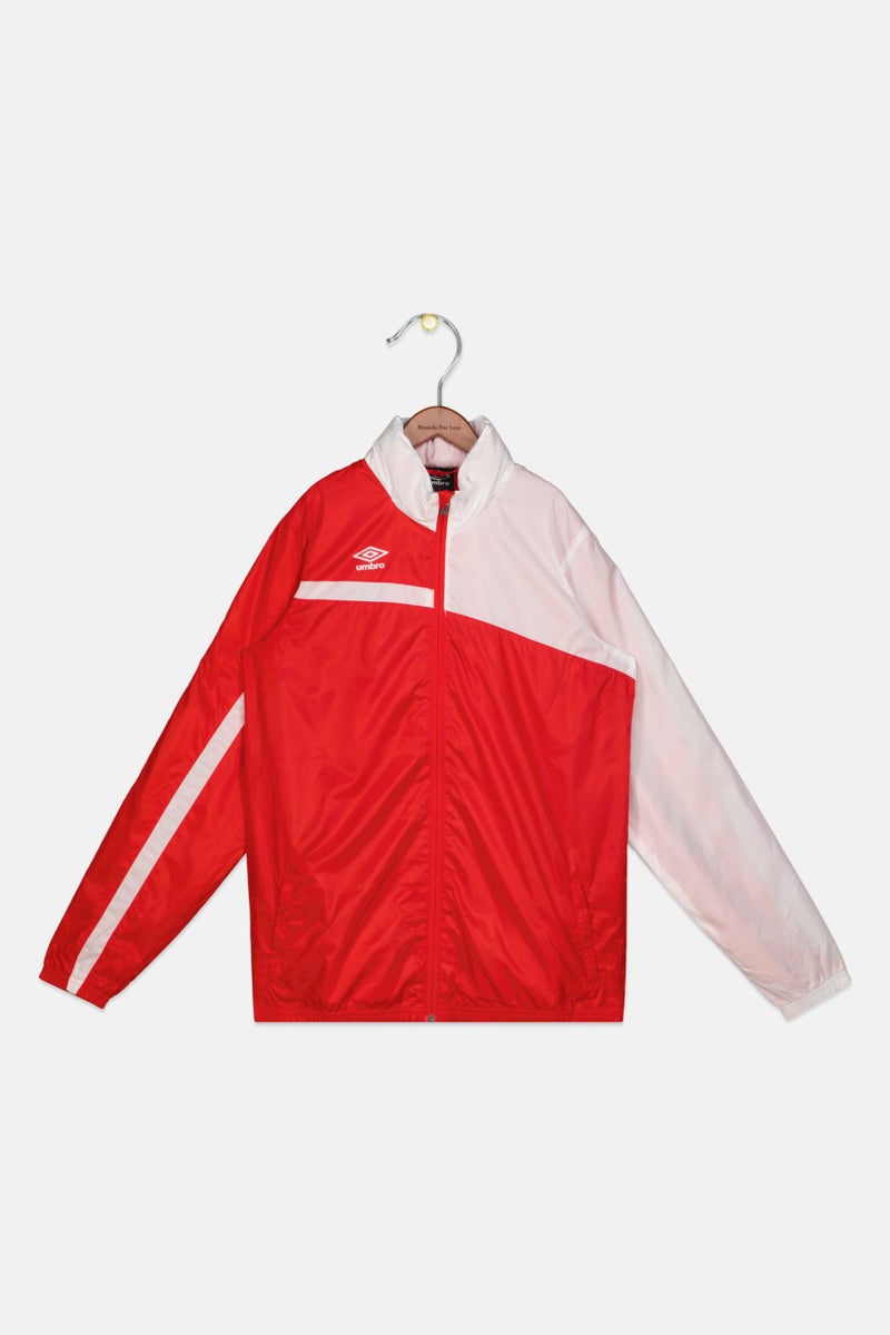 umbro Kids Boy Sportswear Fit Training Jacket, Red  - Image 1