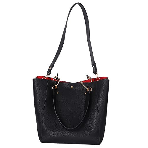 sqlp Large Work Tote Bag for Women Designer Purses and Handbags Big Bucket bags Ladies Travel Crossbody Purse Navy Blue - Image 3