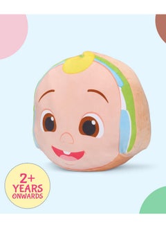 Beebop Cocomelon JJ Face Cushion with Headphones - Huggable Pillow for Young Ones  - Image 4
