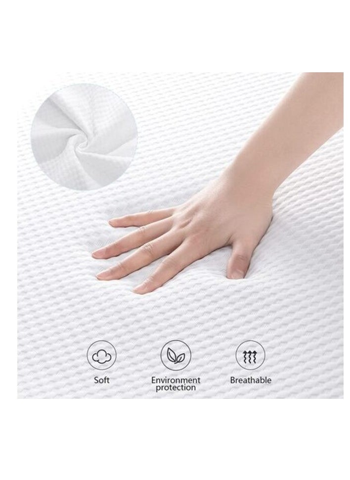 DEEP SLEEP Every Night Deep Sleep Orthopedic Bed Wedge Pillow With HD Foam Top Elevation For Sleeping, Acid Reflux, Heartburn, Anti Snoring And Gerd Pillow - Ideal For Neck Pain, Back Support (W 65 X L 65 Cm, Standard: 8")  - Image 4