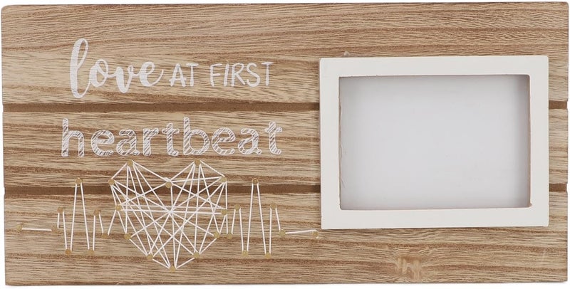 ZJchao Baby Picture Frame Wood Keepsake Photo Frame for First Time Moms Pet Create Lasting Memories Ideal Display Bedrooms Living Rooms Warm Thoughtfully Made Family Memory Wonderful - Image 3