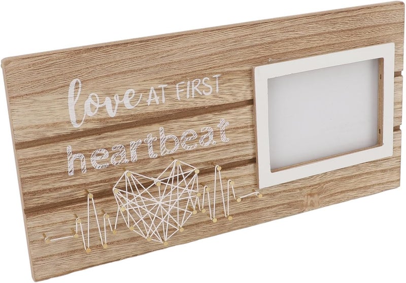 ZJchao Baby Picture Frame Wood Keepsake Photo Frame for First Time Moms Pet Create Lasting Memories Ideal Display Bedrooms Living Rooms Warm Thoughtfully Made Family Memory Wonderful - Image 2