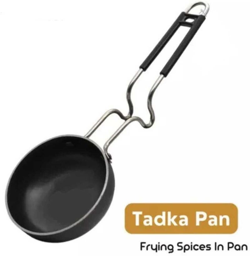 Kashvi Iron Tadka Pan with Steel Handle - Image 1