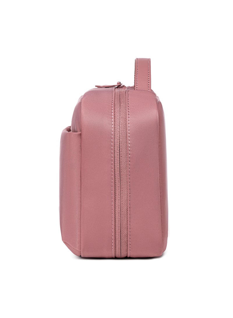 شانتريا حقيبة مكياج نسائية خفيفة الوزن مقاومة للماء متعددة الوظائف بسحاب وفتحة  درجة - Image 2