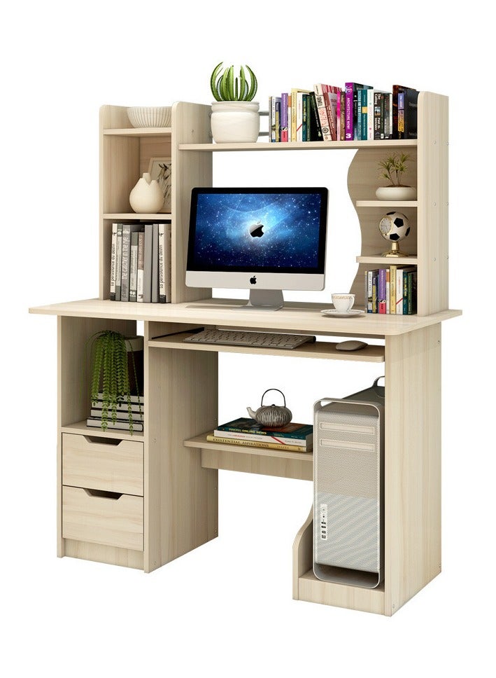 متعددة الوظائف مكتب الكمبيوتر مكتب ، مكتب الأسرة ، مكتب ، مكتب مع رف خزانة - Image 1