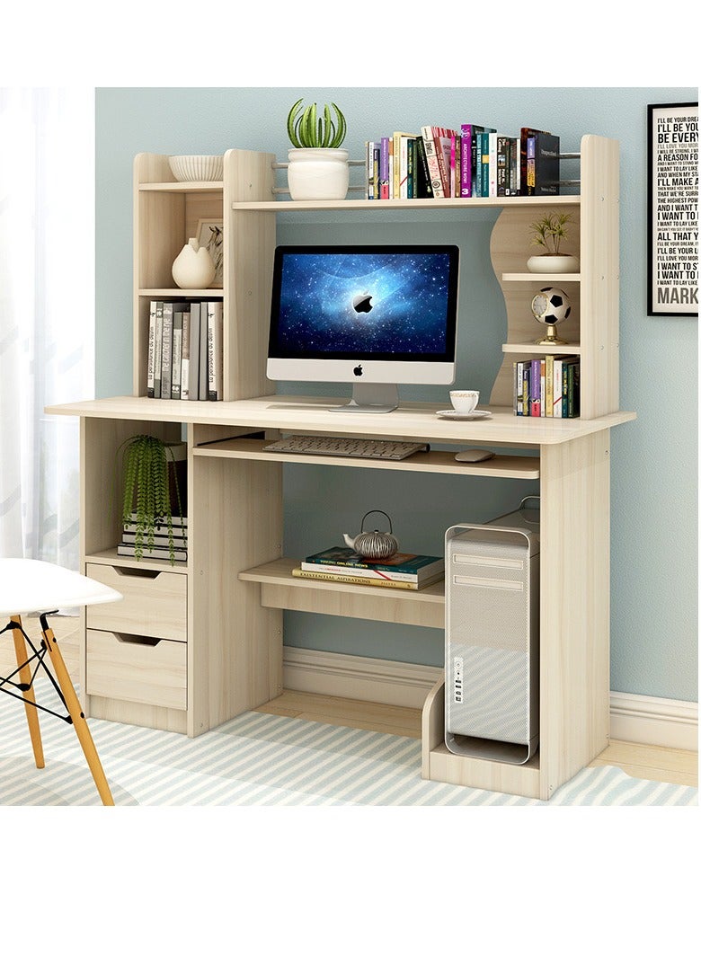 متعددة الوظائف مكتب الكمبيوتر مكتب ، مكتب الأسرة ، مكتب ، مكتب مع رف خزانة - Image 2
