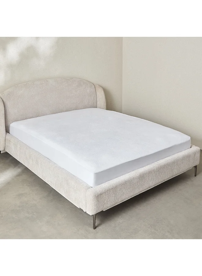 Home Box Terry Waterproof Queen Mattress Protector 200 x 33 x 150 cm
