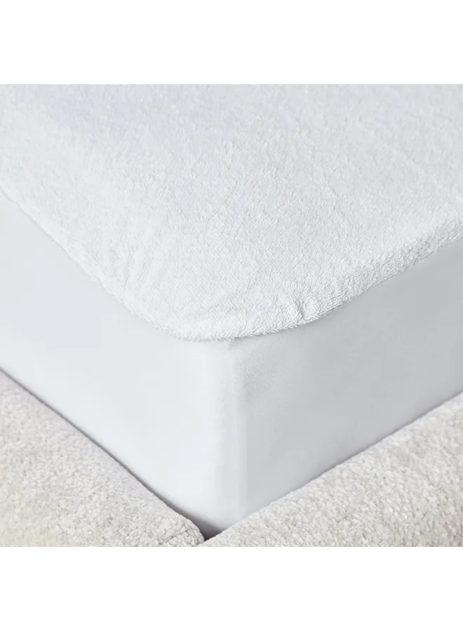 Home Box Terry Waterproof Queen Mattress Protector 200 x 33 x 150 cm