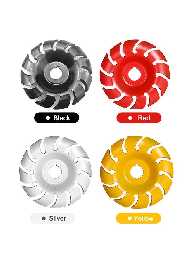 NIBEMINENT Manganese Steel 90mm 12 Teeth Wood Carving Disc Yellow 17x3x15centimeter  - Image 3