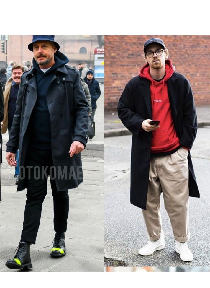 German Classic Trench Coat  Premium Woolen Men's Coat  MidLength  Windproof and Warm  Business Casual  Removable High Collar Design - https://f.nooncdn.com/p/pzsku/ZF5B3568AE6390E40F29AZ/45/_/1733990670/61b66535-34eb-4b12-810b-e91686d37122.jpg?format=jpg&width=original