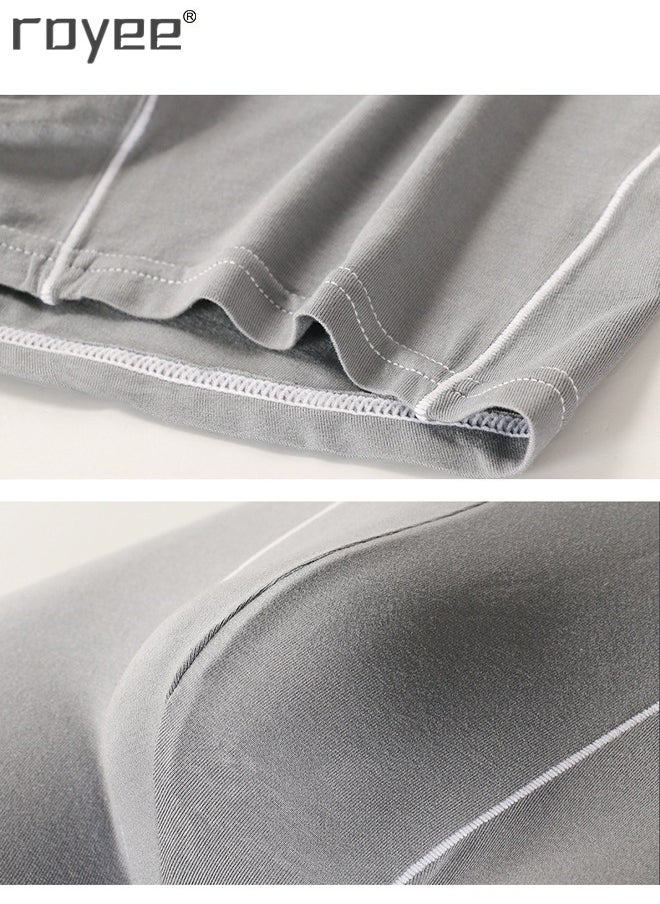 Royee - 3Pack Over Size Men's Underwear Modal Flat Corner Pants, Extended Fitness Underwear, Breathable and Non stuffy - Image 1