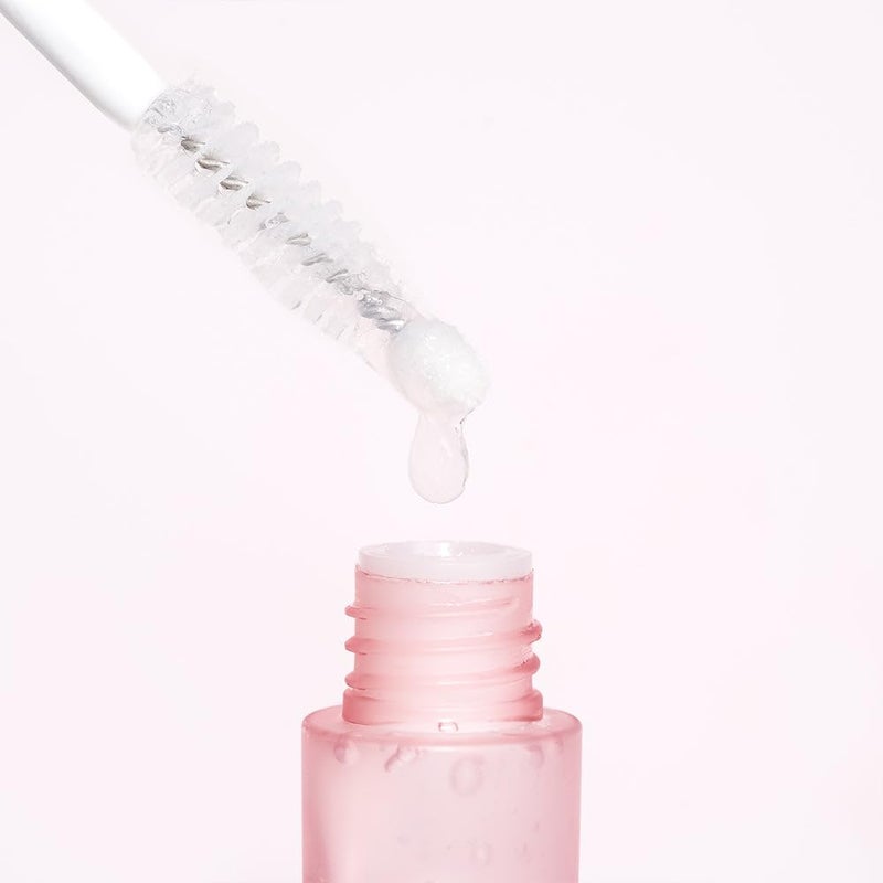 CORINGCO Pink Collagen Power Eyelash Serum Moisturizing Nourishing Formula with 4 Types of Peptides Strengthens Volumizes Improves Lash Growth NonSticky Gel Tested 4Week Results - Image 2