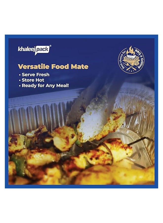 Khaleej Pack Aluminium container Pack of 3 Pcs - 73365 - Image 2