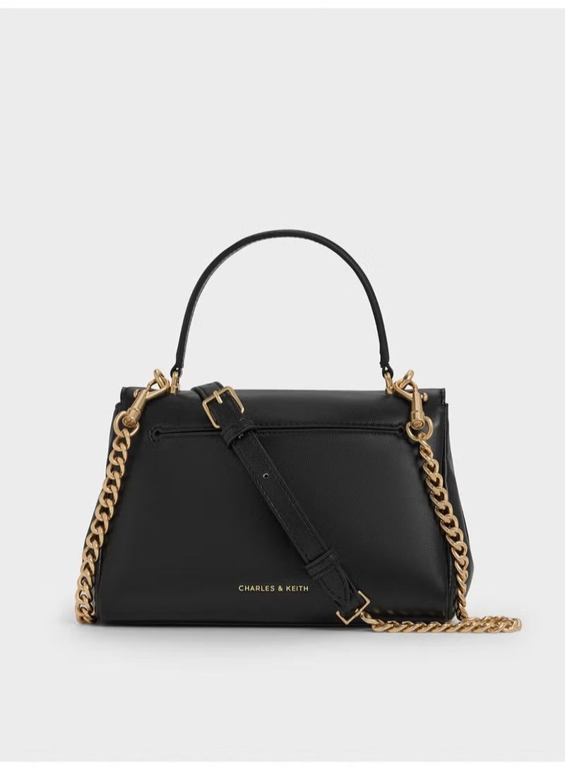 Charles & Keith CHARLES & KEITH Lennie Chain Women's Tote and Crossbody Bags  - Image 3