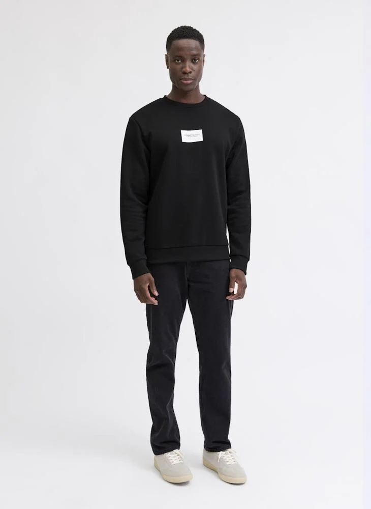 ج ج ريبل سويت شيرت بقصة عادية مزين بالشعار