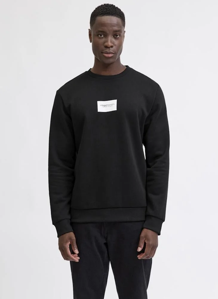 JJ Rebel Logo Regular Fit Pullover Sweatshirt