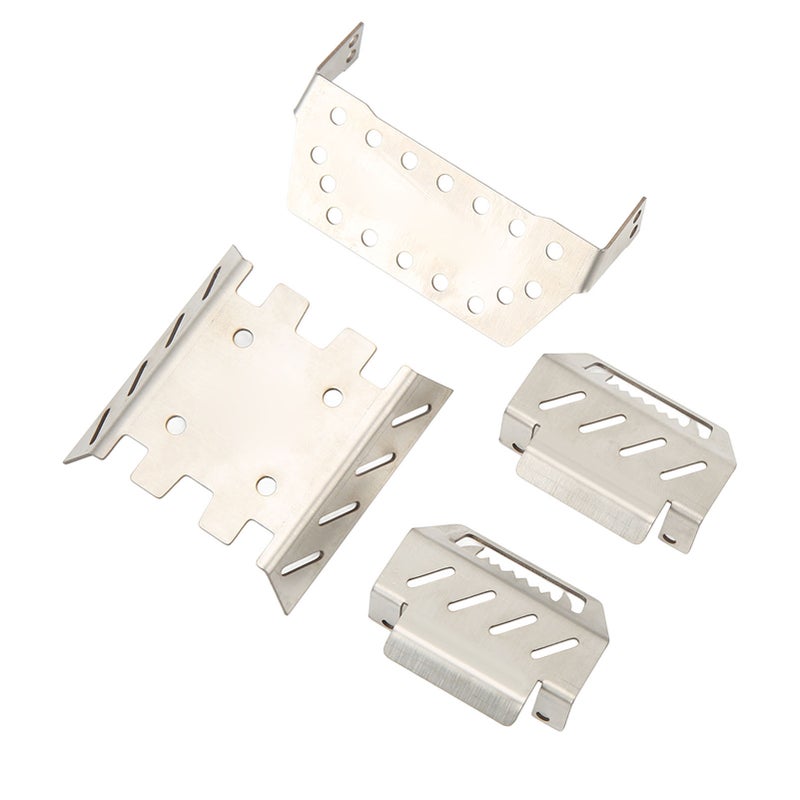 RC Chassis Armor Stainless Steel RC Body Guard Armor Accessory for YK4102 YK4103 YK4082 1/8 1/10 RC Car - Image 2