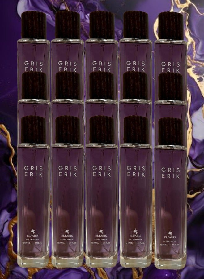 Al Fares 15 Pieces Gris Erik AlFaris EDP 100ML - Image 1