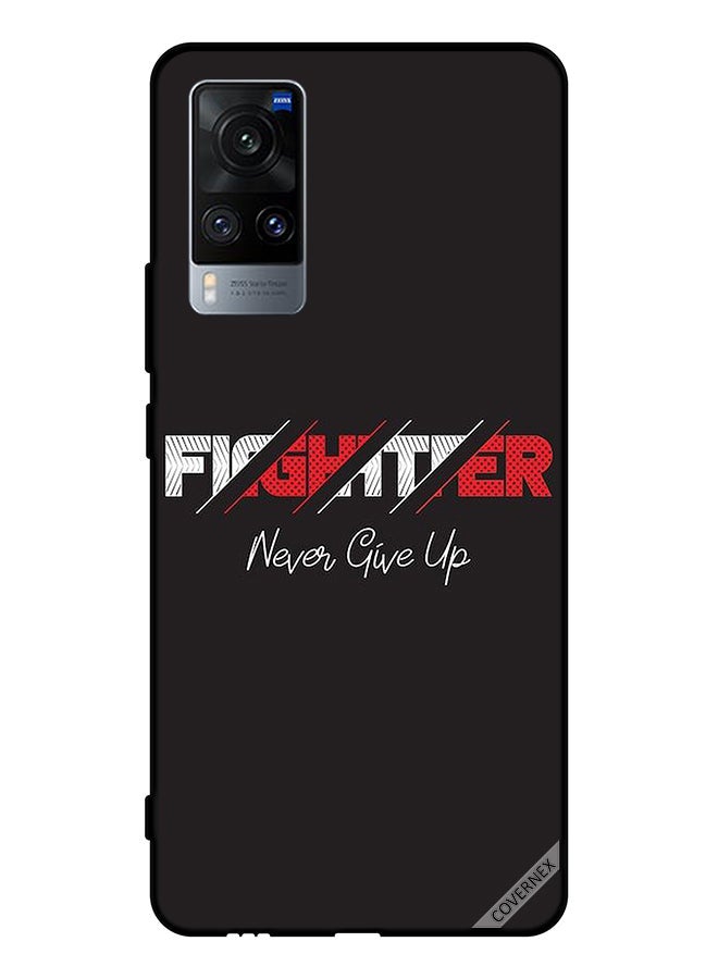 Covernex Protective Case Cover For Vivo X60 Fighter Never Give Up - Image 1
