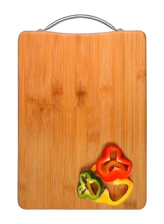 إن كي أكس لوح تقطيع خشبي لوح تقطيع للمطبخ مع ملعقة - Image 2