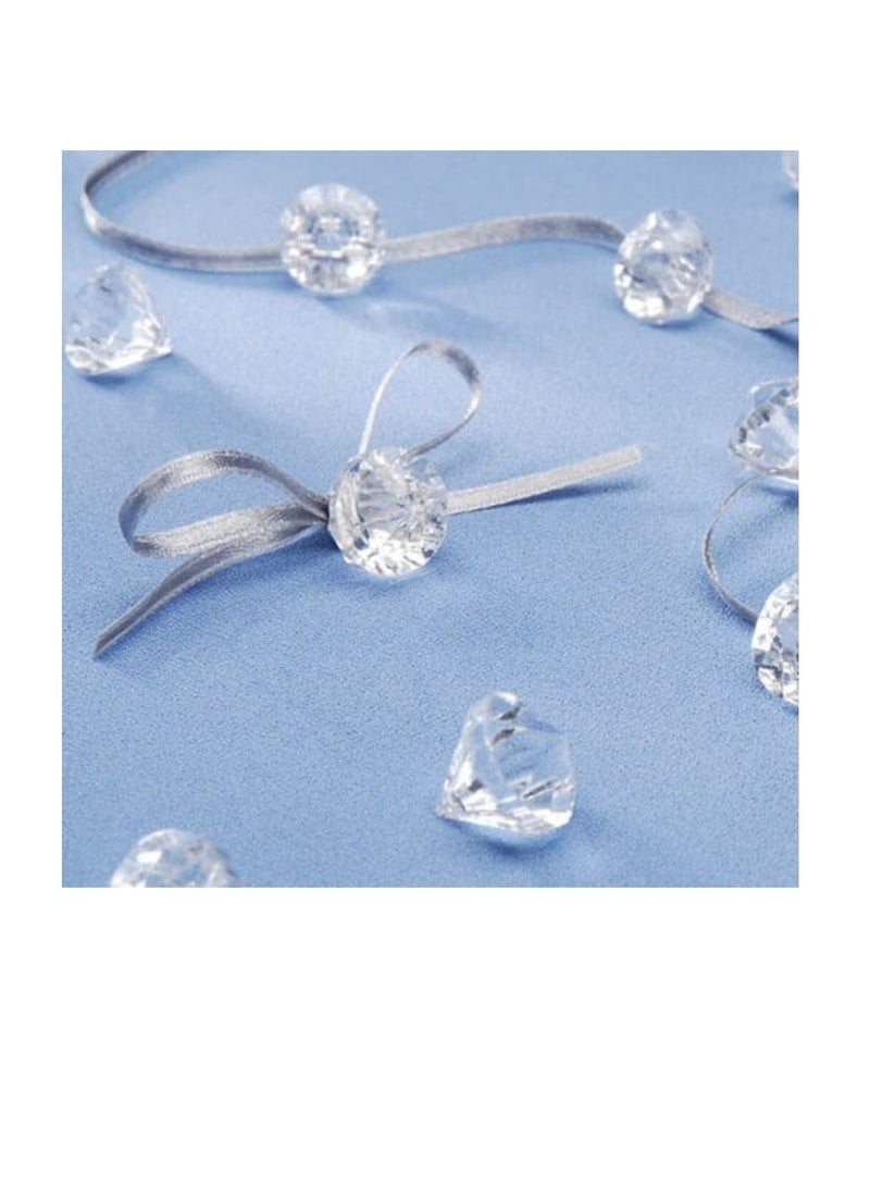 الماس الأكريليك الشفاف الأوجه مع فتحة سحر - Image 2