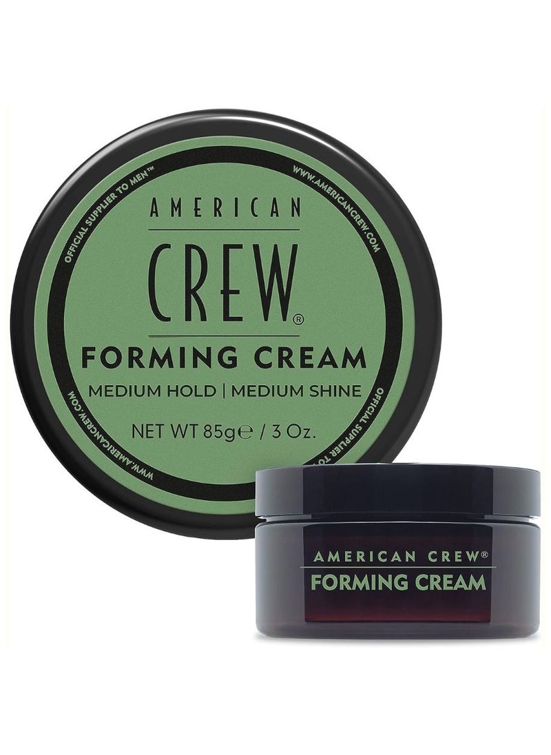 AMERICAN CREW Forming Cream for Men - 1.7 oz, Styling Cream, All Hair Types, Forming Cream, Medium Hold, Medium Shine  - Image 1